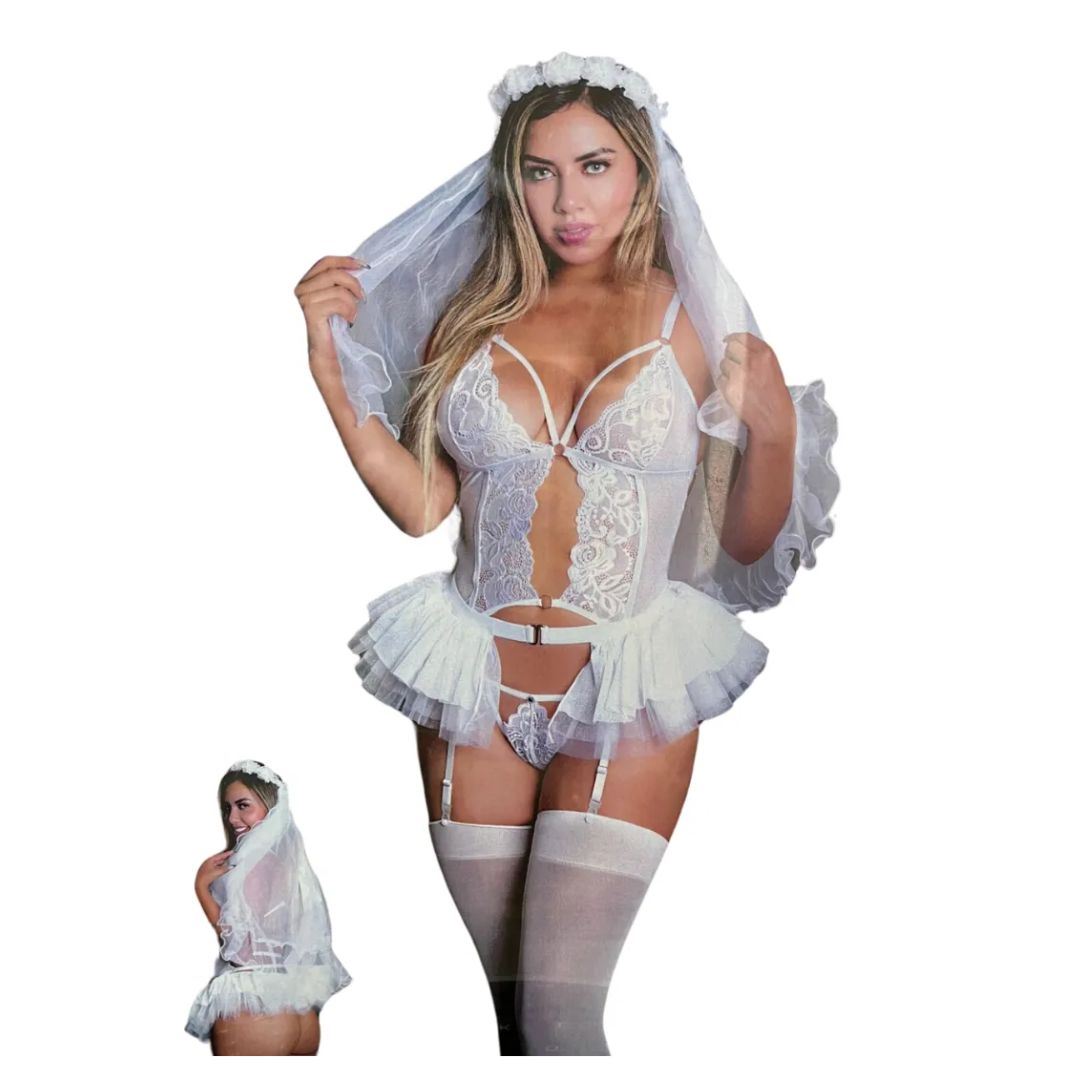 Disfraz Sexy De Novia